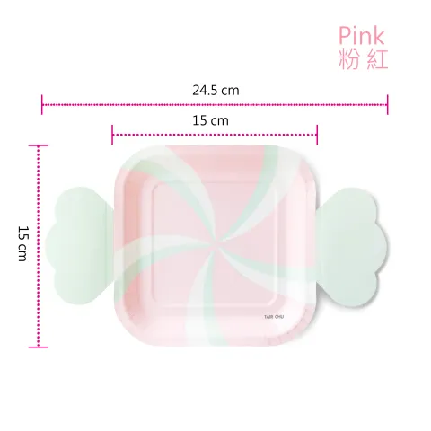 卡通糖果造型蛋糕盤叉組