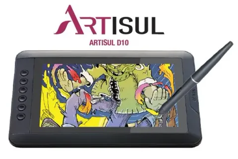 Artisul Windows Art Tablet Tableta Gráfica Digital Con Pantalla