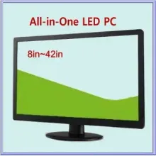 AIO Integrated LED Desktop Computer, All In One Thin Client PC