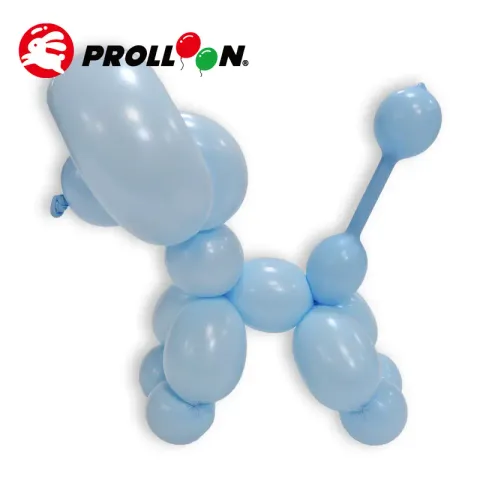 馬卡龍長條氣球 氣球狗