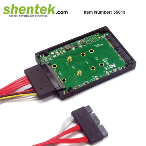 Shentek 2.5" 2 Slot B Key SATA Express Converter HDD
