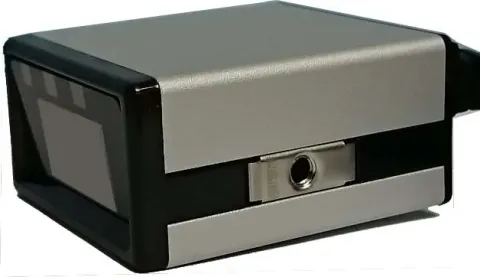 FS5020M 採用堅固的鋁製外殼, 可透過支架, 固定在適合的地方, 例如: 生產線, 輸送帶. 