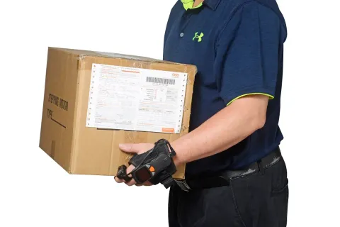 Wearable Pocket Barcode Scanner- applied in Logistic field