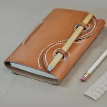 Handcraft Leather Stationery, Notebook, Calendar, Memo Pad