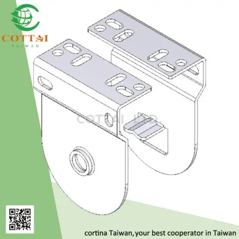 COTTAI MIT Persiana Enrollable, Bracket- Doble 38mm