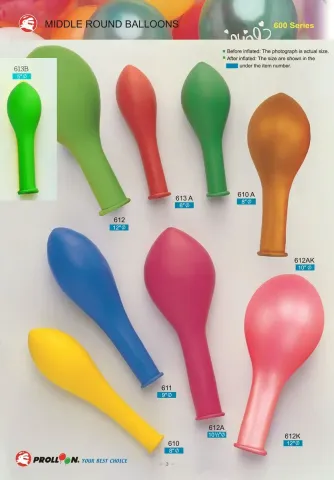 加厚 9吋 乳膠氣球 圓形氣球