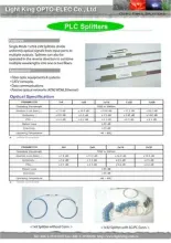 PLC(Planar Lightwave Circuit) SPLITTER