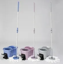 DynaMop Upscale Spin Mop Cleaning System with Spinner Bucket