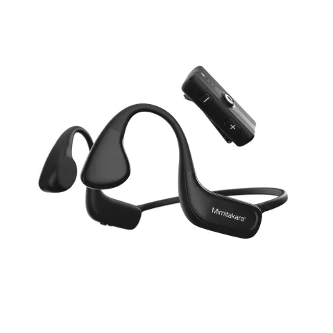 Mimitakara Bone Conduction Hearing Amplifier with Remote Mic