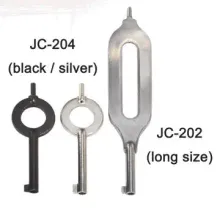 JC-202 Handcuffs Key and JC-204 Long Size Handcuffs Key