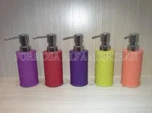 Ceramic rubber-like lotion pump