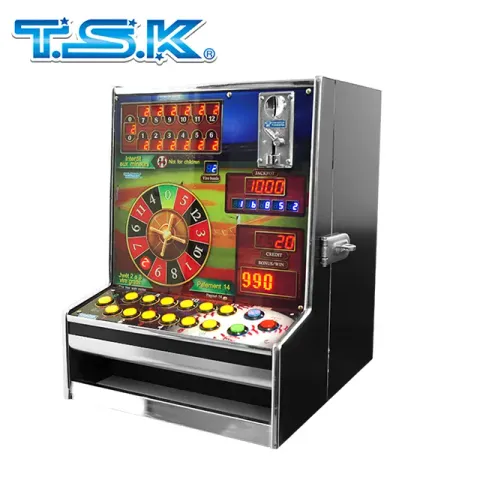 Tragamonedas Arcade Ruleta Maquina Taiwanesas TSK : MY-TR3 Juego de Ruleta