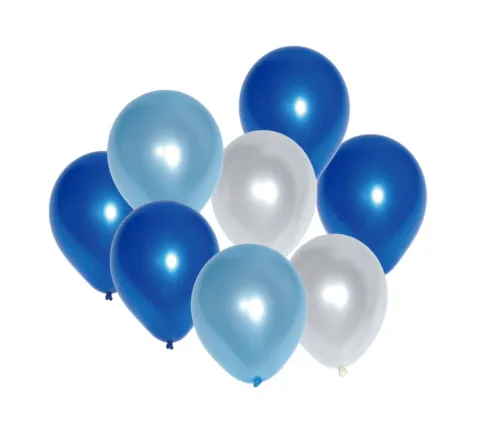藍白色氣球
