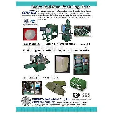 Brake Pad Machines