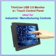 USB 3.0 LED Monitor. Superspeed Connection for Extra Screen