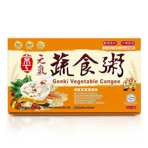 【京工】元氣蔬食粥 (32克x24入)