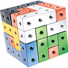 Educational toy, metal art_Fight Cube, Puzzle, 3D puzzle