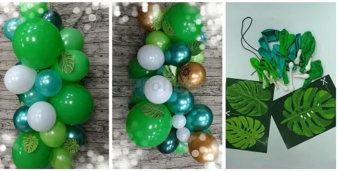 Wild balloon garland for party
