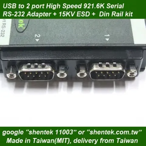 FTDI USB to Serial Virtual com 2 Ports High S