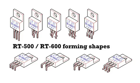 自動功率晶體成型機 符合CE規格