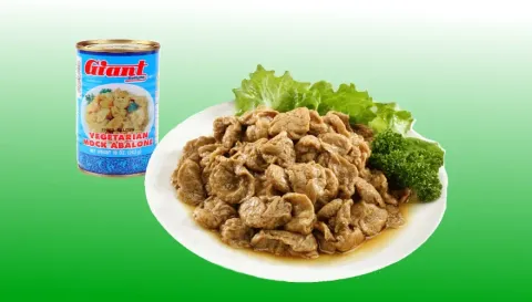 Canned Fried Gluten(Vegetarian Mock Abalone)