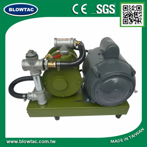 Rotary Vane Type Gas Blower
