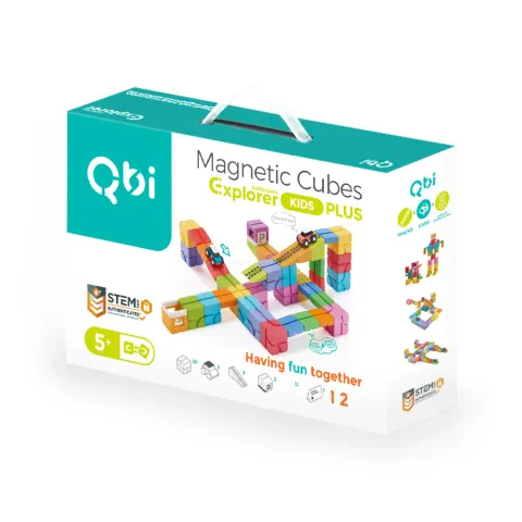 【美品】Qbi Magnetic Cubes キュービーアイ Qbi Magnetic Cubes Explorer - Kids' Plus Pack | Taiwantrade