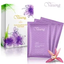 VAUNG 360° Interceptor Orchid Power Perfecting Moisturize Sheer Mask, delay skin aging and refresh with youthful energy