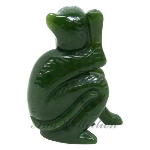 台灣玉12生肖系列雕刻擺飾品 - 猴