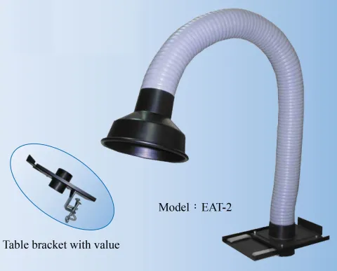 EAT-2_2吋簡易型桌上型萬向抽氣罩