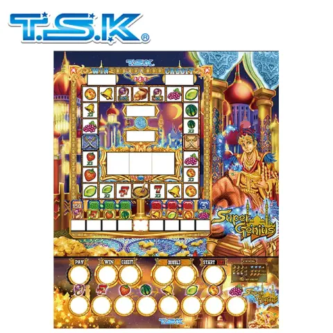 TSK Taiwan Arcade Mario Slot Game Machine: MY-17 Super Genius