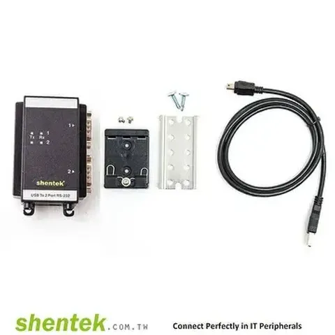 USB2.0 to 2 port RS-232 Adapter converter