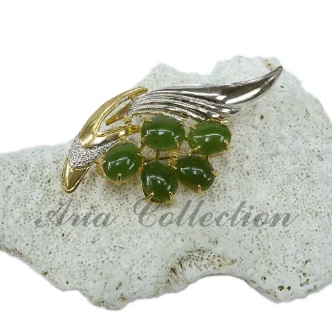 台湾翡翠 8x10mm ブローチ | Taiwantrade.com