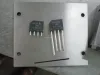 AR-110 氣動式零件切脚機 - 一條溝是用大部分一線腳
