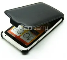 For HTC one X Leather case
