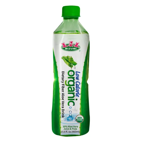 Low Calorie Organic Aloe Vera Dietary Fiber Drink (460ml) | Taiwantrade