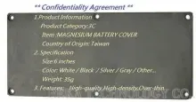 BATTERY COAVER FOR 6 INCHES