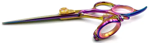 Ciseaux à cheveux avec un pouce pivotant/  WASHI : #2SS101(GR)