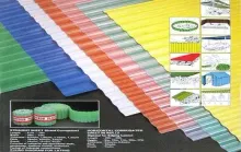 PVC corrugated sheet