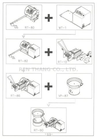 電阻成型機 (馬達加強適用切斷粗線徑) 