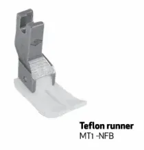Teflon foot for needle feed