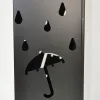 方造型傘架-小雨傘+雨滴