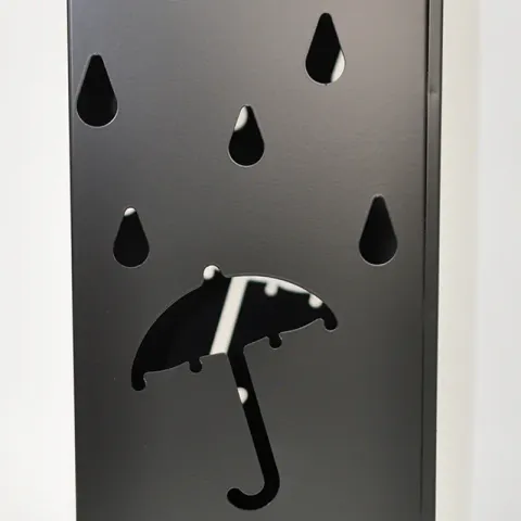 方造型傘架-小雨傘+雨滴