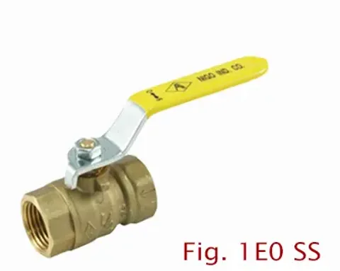 2-pc Forged Brass Ball Valve