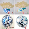 different confetti to use balloon balloons