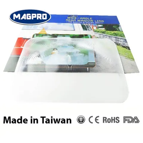 大型車A柱盲區超廣角掃除貼