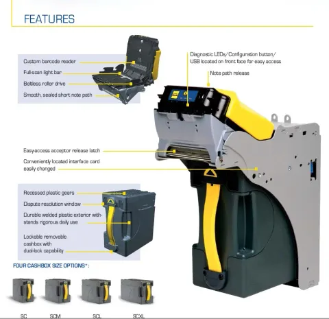 MEI SC Advance series for casino slot machine | Taiwantrade