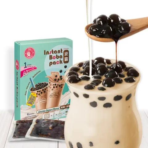 Instant Boba Pack – Brown Sugar (4 Servings) | Taiwantrade