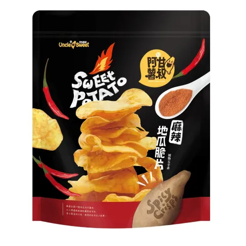 Uncle Sweet- さつまいもチップス（麻辣） 150g | Taiwantrade.com