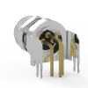 M8 母頭 3PIN 前鎖90°插板式防水連接器(Lock:M10*0.75)